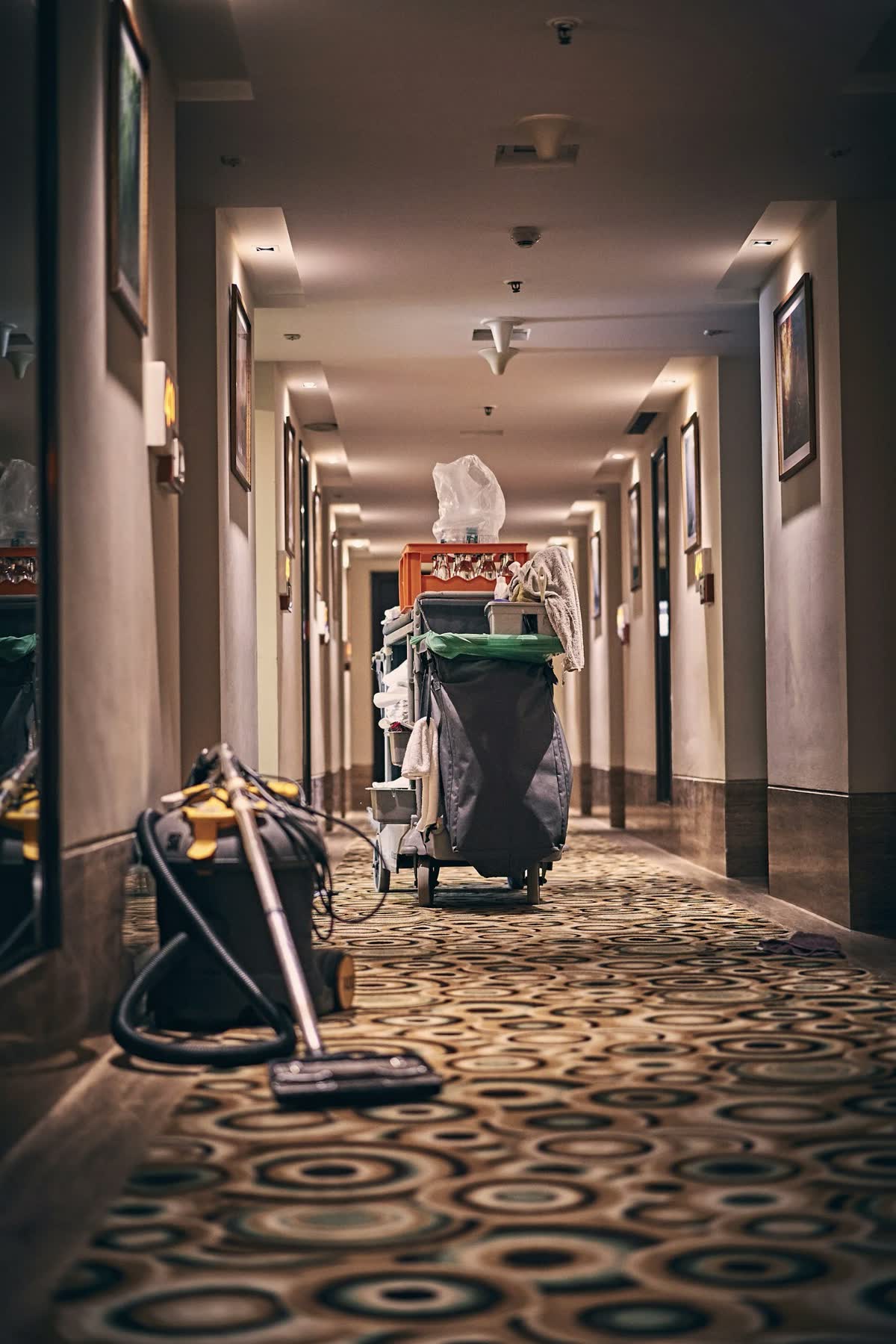Magic Clean team member cleaning a Whistler property